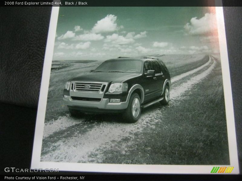 Black / Black 2008 Ford Explorer Limited 4x4