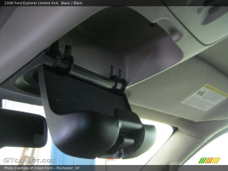 Black / Black 2008 Ford Explorer Limited 4x4