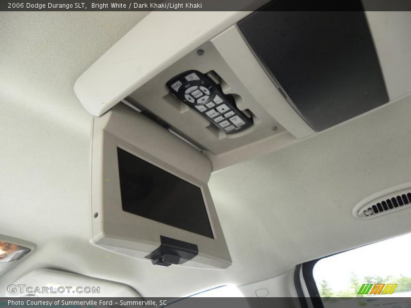Bright White / Dark Khaki/Light Khaki 2006 Dodge Durango SLT