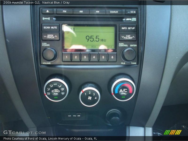 Controls of 2009 Tucson GLS
