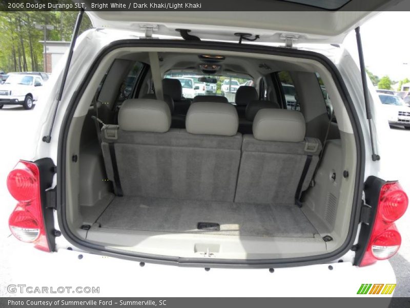 Bright White / Dark Khaki/Light Khaki 2006 Dodge Durango SLT