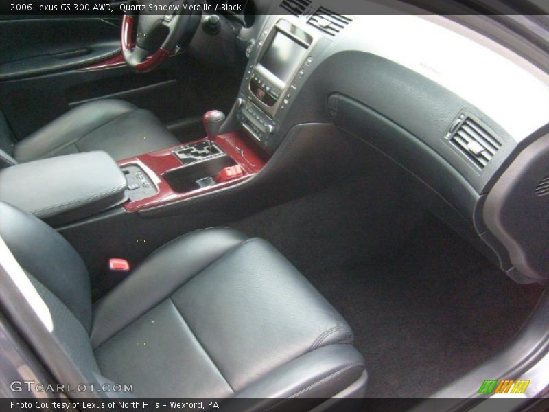 Quartz Shadow Metallic / Black 2006 Lexus GS 300 AWD