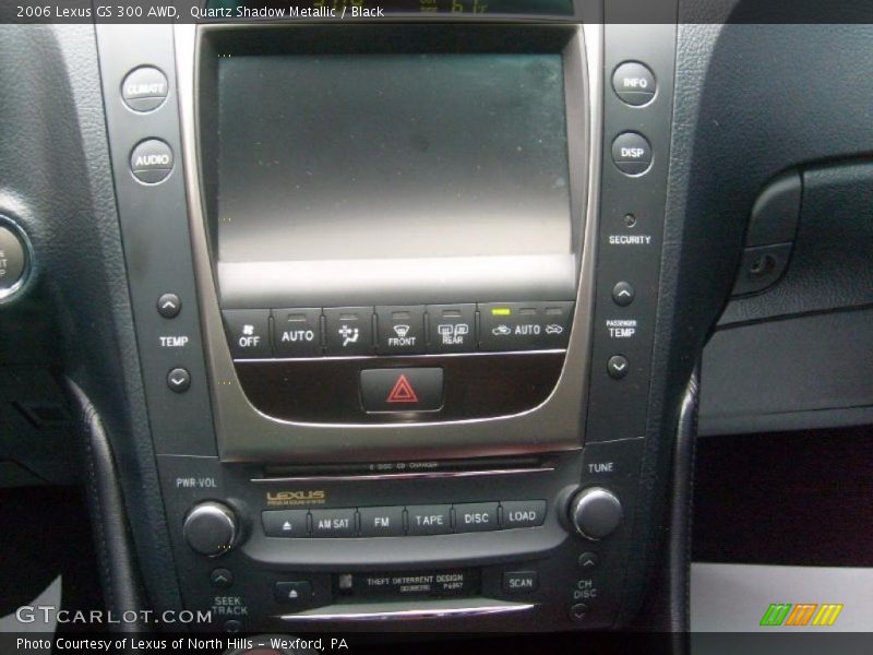 Quartz Shadow Metallic / Black 2006 Lexus GS 300 AWD