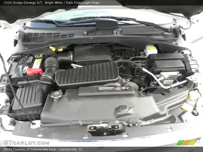 Bright White / Dark Khaki/Light Khaki 2006 Dodge Durango SLT