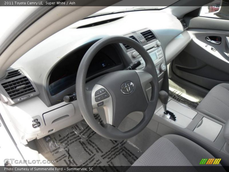 Super White / Ash 2011 Toyota Camry LE