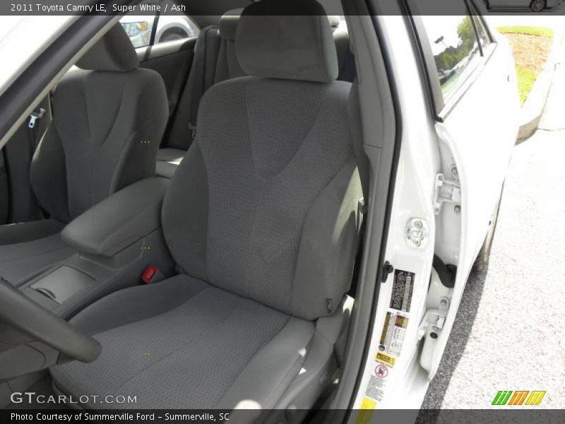 Super White / Ash 2011 Toyota Camry LE
