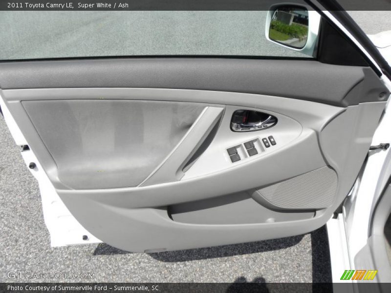 Super White / Ash 2011 Toyota Camry LE