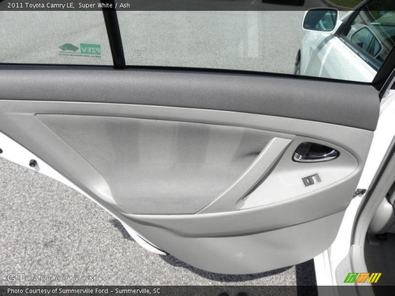 Super White / Ash 2011 Toyota Camry LE