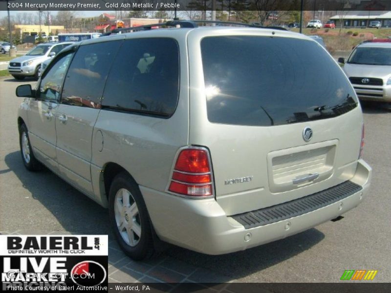 Gold Ash Metallic / Pebble 2004 Mercury Monterey Premier