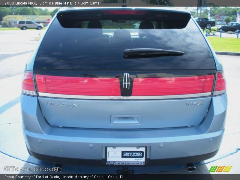 Light Ice Blue Metallic / Light Camel 2008 Lincoln MKX