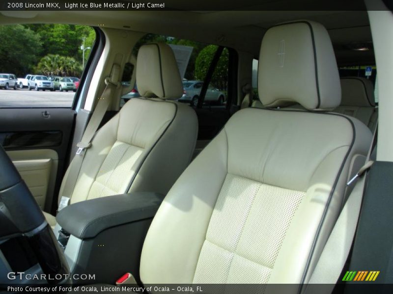 Light Ice Blue Metallic / Light Camel 2008 Lincoln MKX