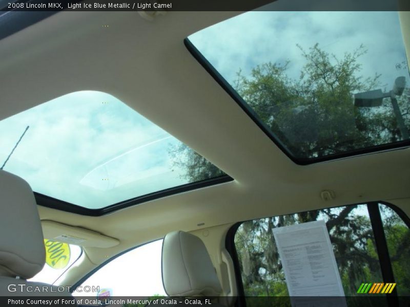 Light Ice Blue Metallic / Light Camel 2008 Lincoln MKX
