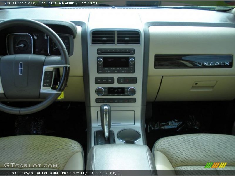 Light Ice Blue Metallic / Light Camel 2008 Lincoln MKX