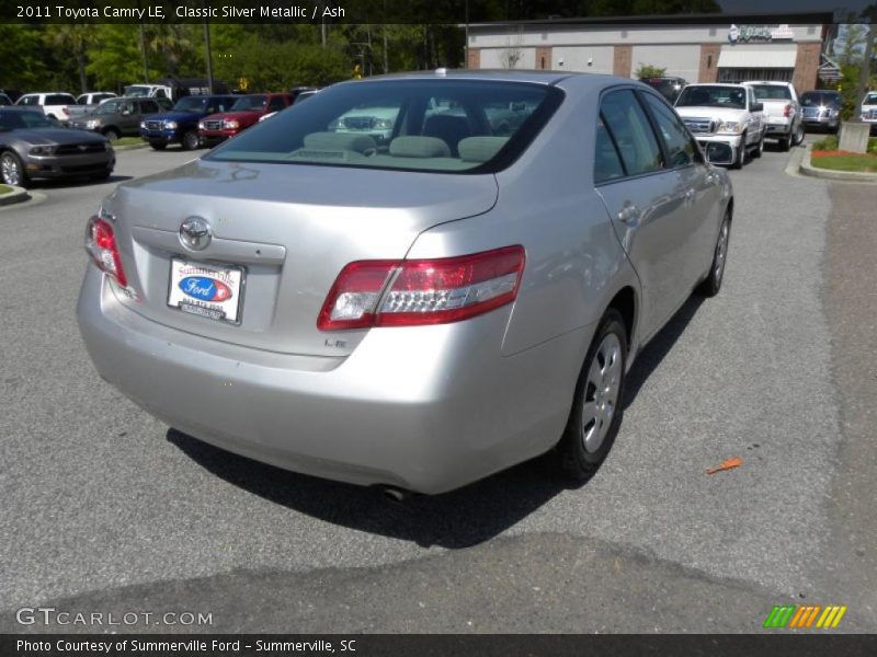 Classic Silver Metallic / Ash 2011 Toyota Camry LE