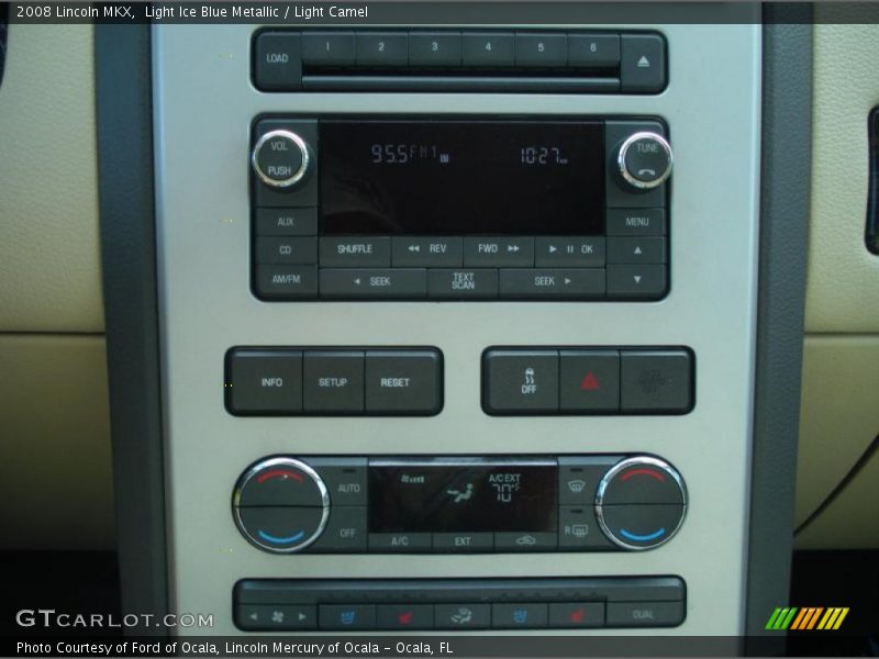 Light Ice Blue Metallic / Light Camel 2008 Lincoln MKX