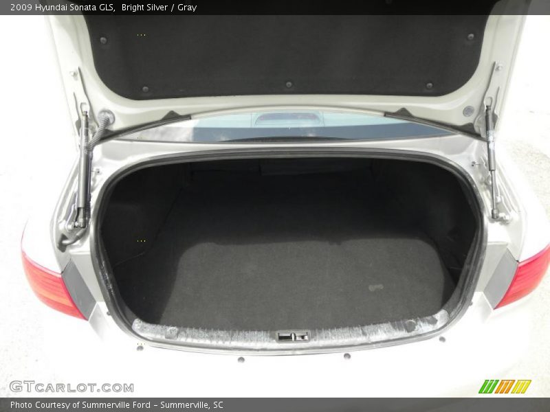 Bright Silver / Gray 2009 Hyundai Sonata GLS