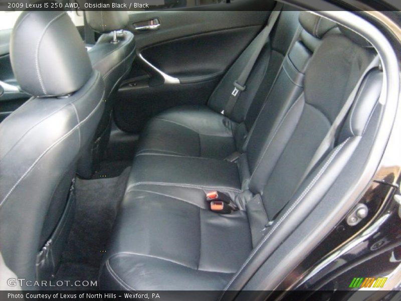 Obsidian Black / Black 2009 Lexus IS 250 AWD