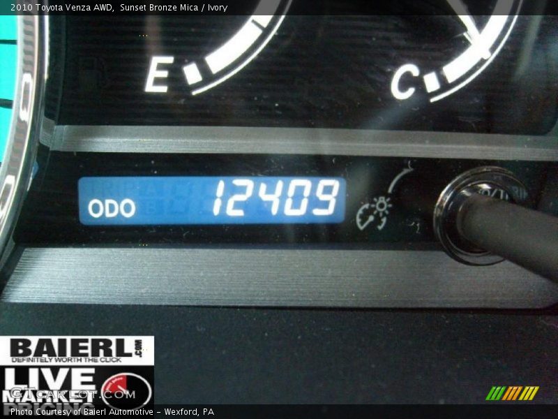 Sunset Bronze Mica / Ivory 2010 Toyota Venza AWD