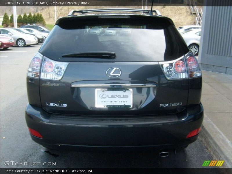 Smokey Granite / Black 2009 Lexus RX 350 AWD