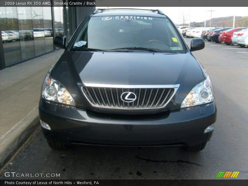 Smokey Granite / Black 2009 Lexus RX 350 AWD