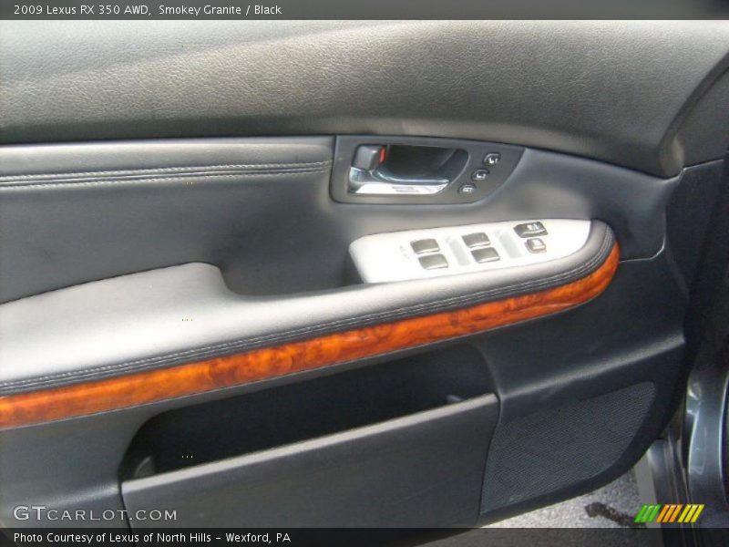 Smokey Granite / Black 2009 Lexus RX 350 AWD