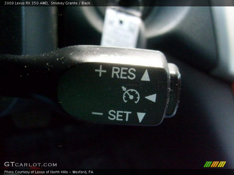Smokey Granite / Black 2009 Lexus RX 350 AWD