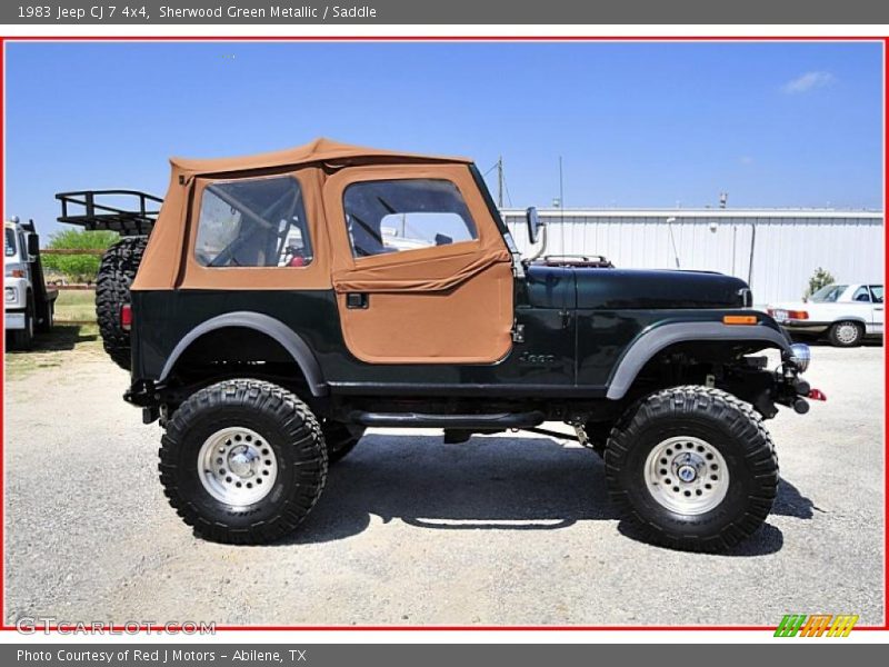  1983 CJ 7 4x4 Sherwood Green Metallic