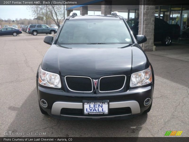 Black / Ebony/Cashmere 2007 Pontiac Torrent AWD