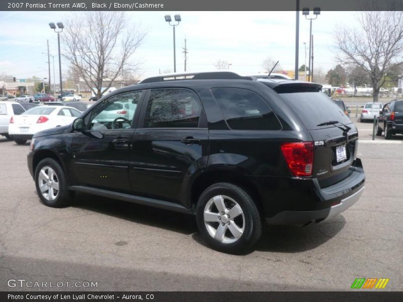 Black / Ebony/Cashmere 2007 Pontiac Torrent AWD