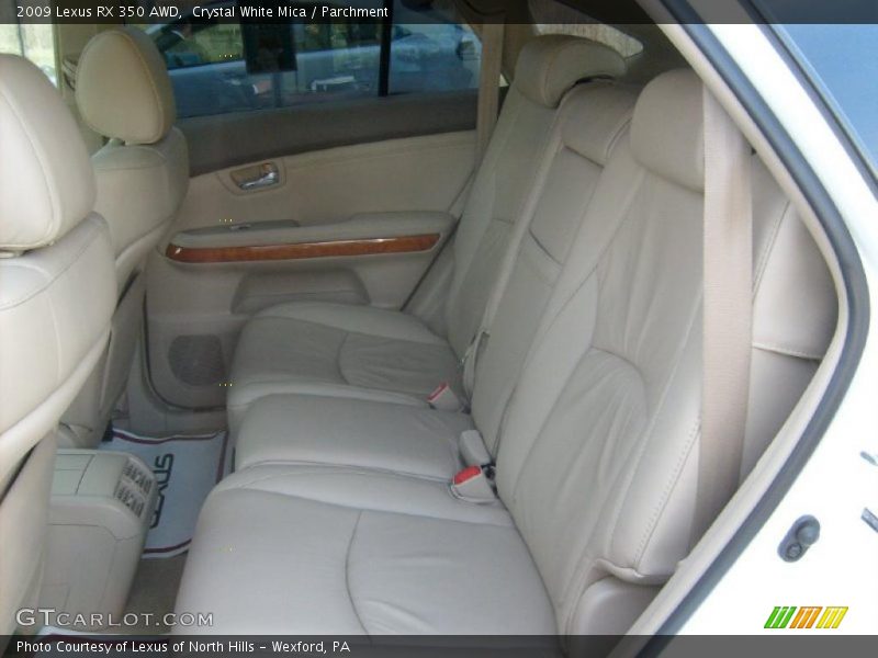 Crystal White Mica / Parchment 2009 Lexus RX 350 AWD