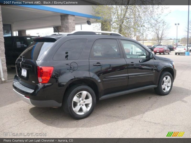 Black / Ebony/Cashmere 2007 Pontiac Torrent AWD