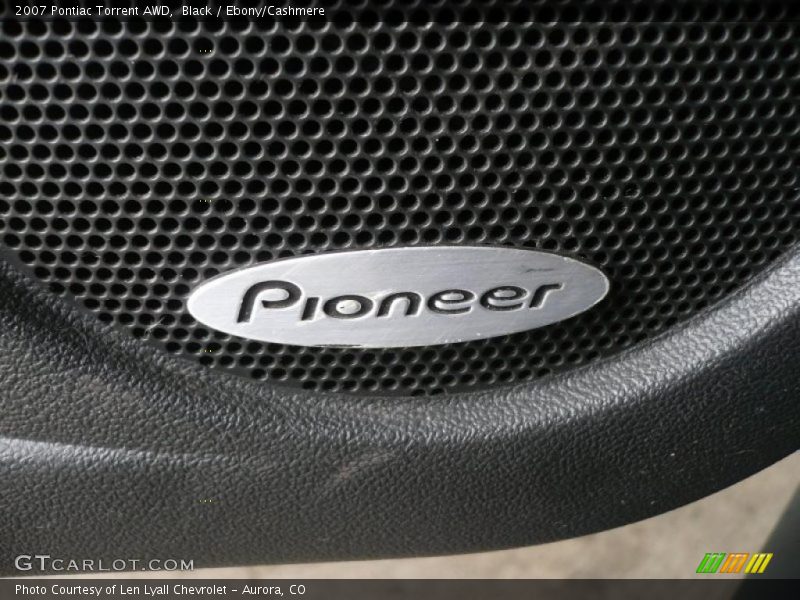 Black / Ebony/Cashmere 2007 Pontiac Torrent AWD
