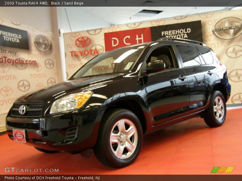 Black / Sand Beige 2009 Toyota RAV4 4WD