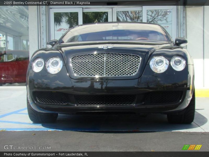 Diamond Black / Magnolia 2005 Bentley Continental GT