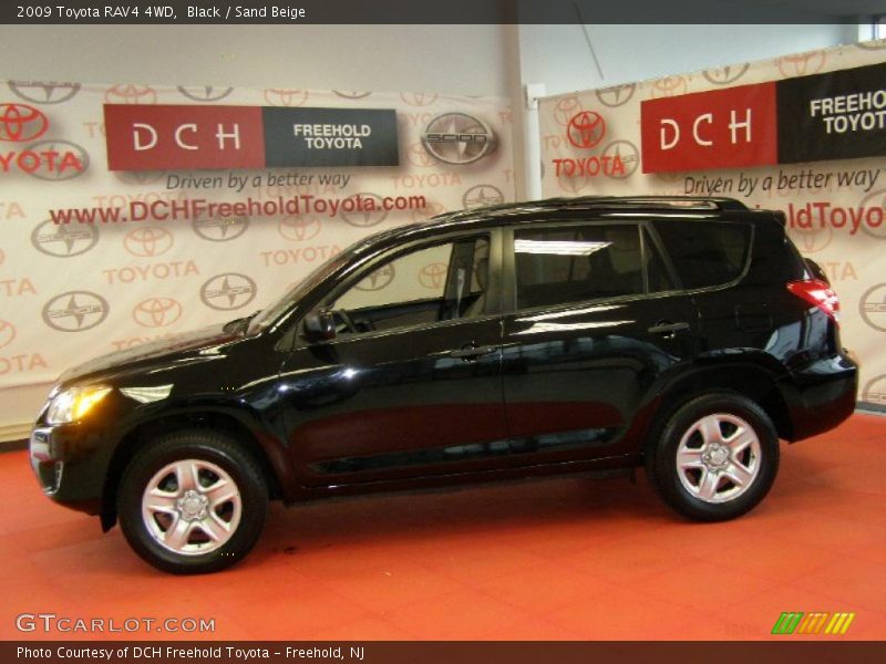 Black / Sand Beige 2009 Toyota RAV4 4WD