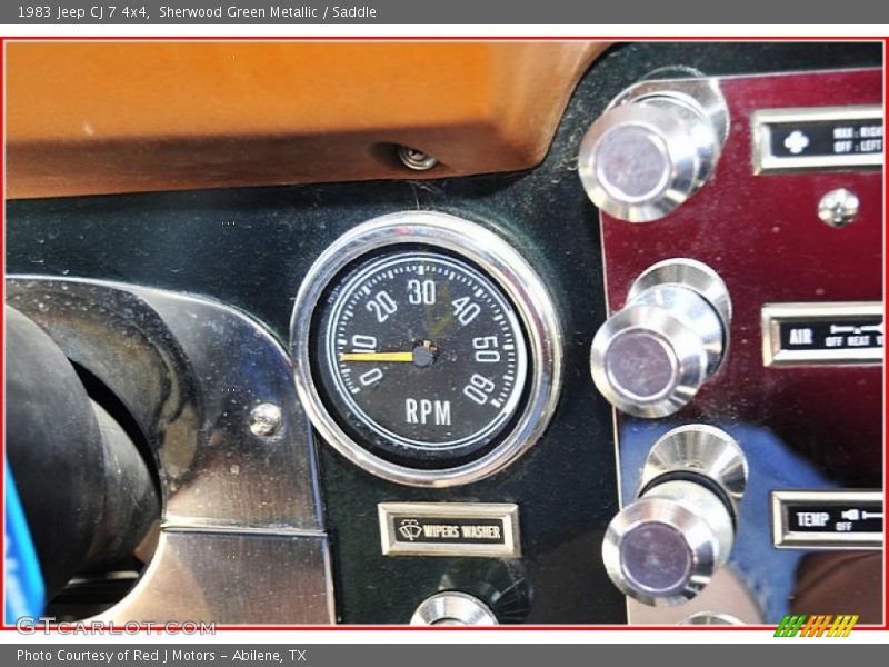  1983 CJ 7 4x4 7 4x4 Gauges