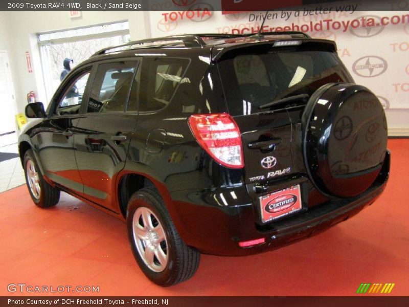 Black / Sand Beige 2009 Toyota RAV4 4WD