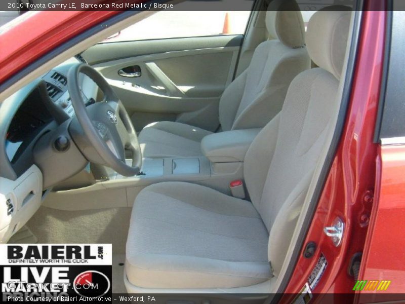Barcelona Red Metallic / Bisque 2010 Toyota Camry LE
