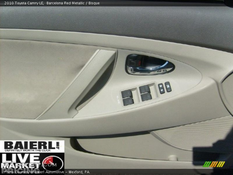 Barcelona Red Metallic / Bisque 2010 Toyota Camry LE