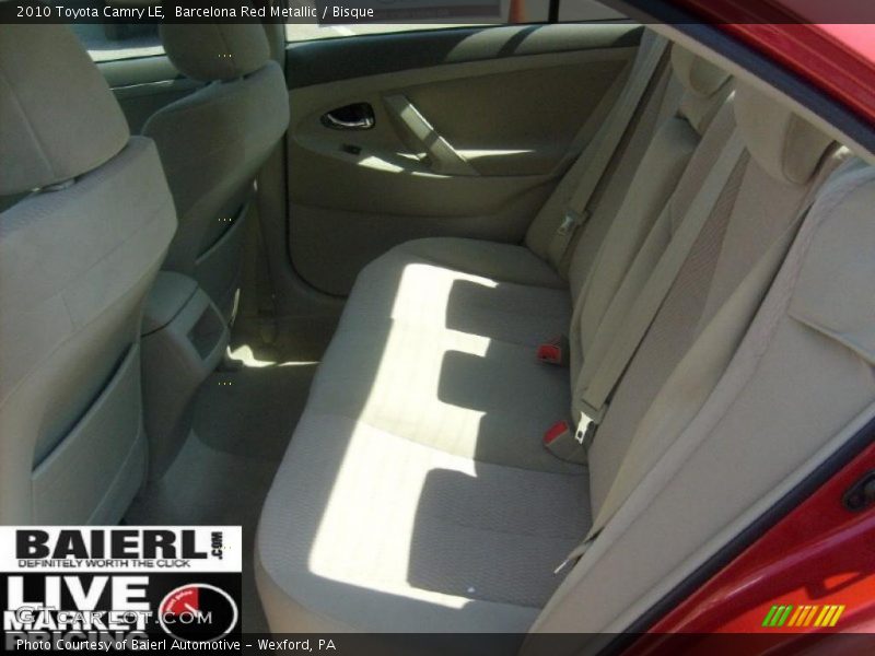 Barcelona Red Metallic / Bisque 2010 Toyota Camry LE
