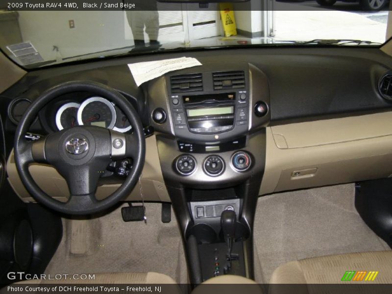 Black / Sand Beige 2009 Toyota RAV4 4WD