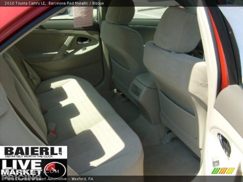 Barcelona Red Metallic / Bisque 2010 Toyota Camry LE