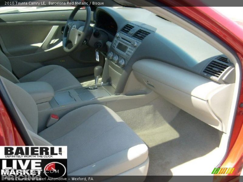 Barcelona Red Metallic / Bisque 2010 Toyota Camry LE