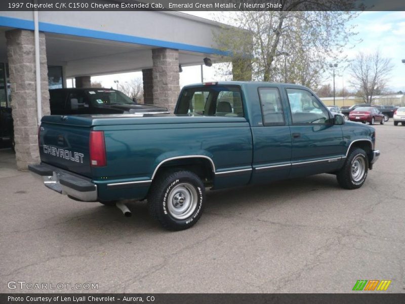 1997 C/K C1500 Cheyenne Extended Cab Emerald Green Metallic