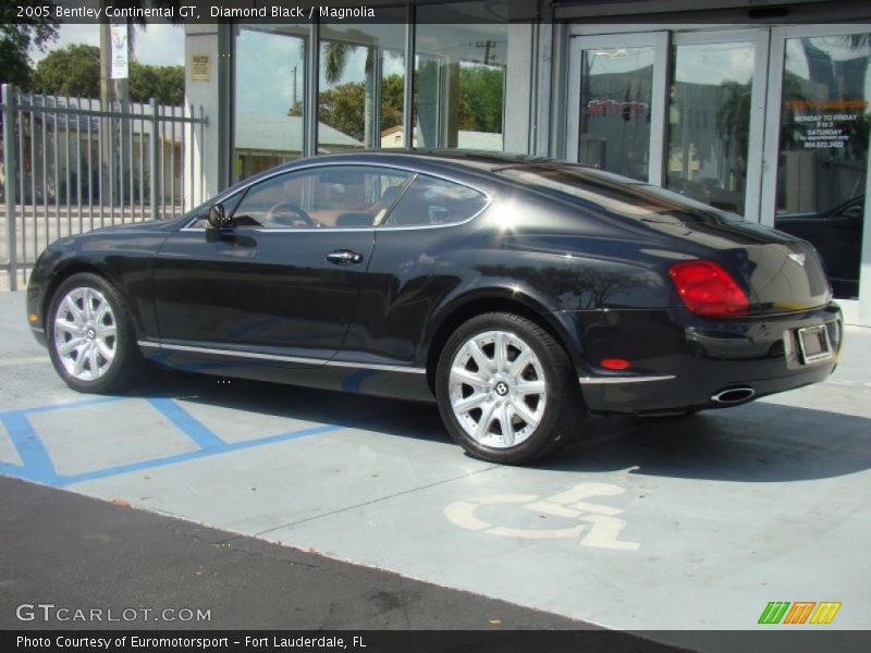 Diamond Black / Magnolia 2005 Bentley Continental GT