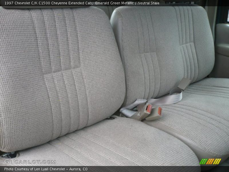  1997 C/K C1500 Cheyenne Extended Cab Neutral Shale Interior