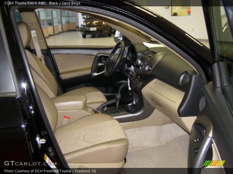 Black / Sand Beige 2009 Toyota RAV4 4WD