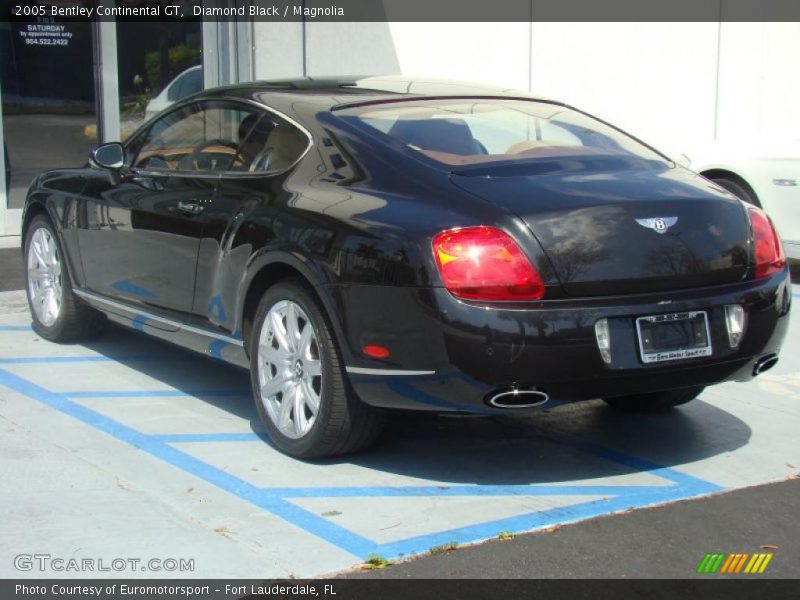 Diamond Black / Magnolia 2005 Bentley Continental GT