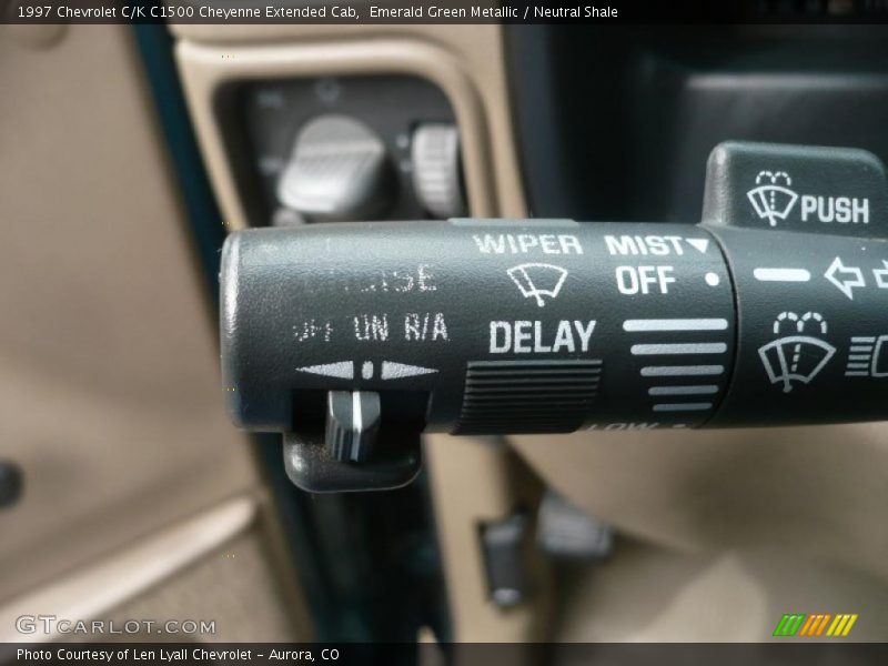 Controls of 1997 C/K C1500 Cheyenne Extended Cab