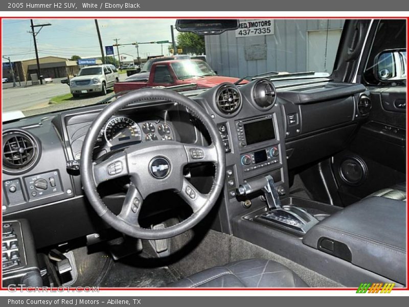 White / Ebony Black 2005 Hummer H2 SUV